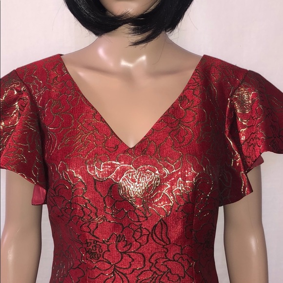 New Trina Turk Shaken Not Stirred Jacquard Dress - Picture 3 of 8